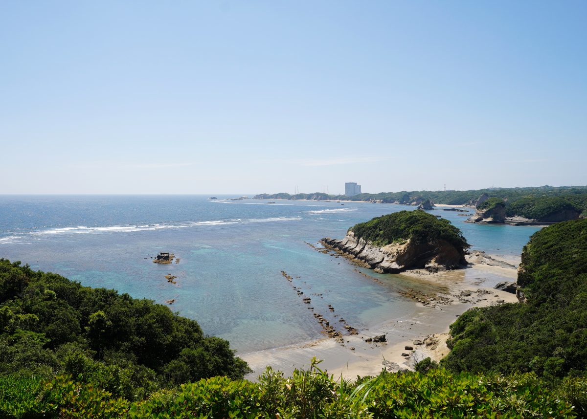 恵美之江展望公園の見学場所は横長
